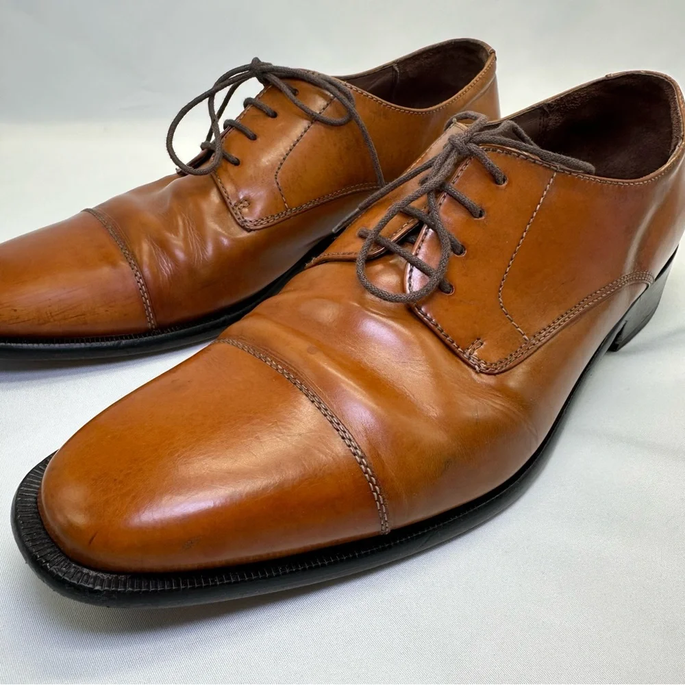 Donald J‎ Pliner Mens Cap Toe Lace-up Oxford Size 8.5  Men Donald J Pliner Shoes